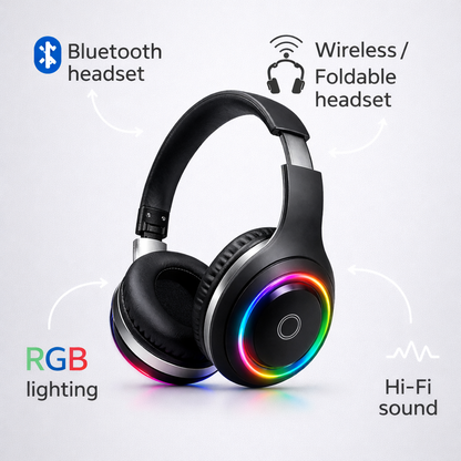 Xtreme Wireless Headphones – Powerful Bass
