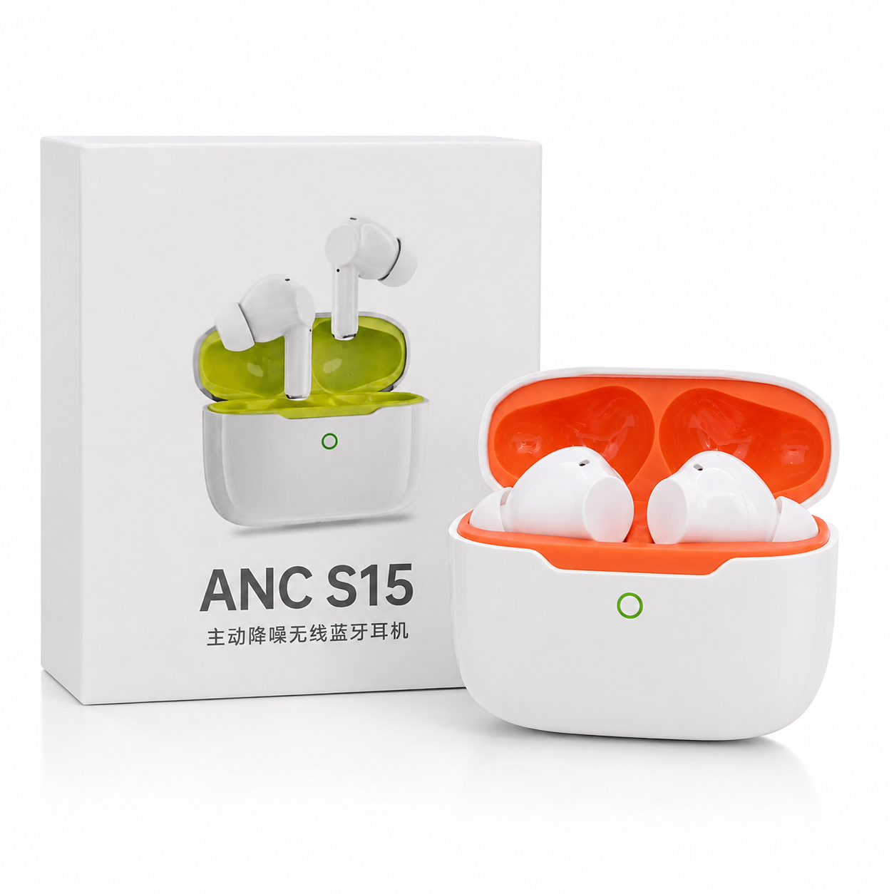 ANC S15 Wireless Earbuds – Pure Sound, Zero Distractions