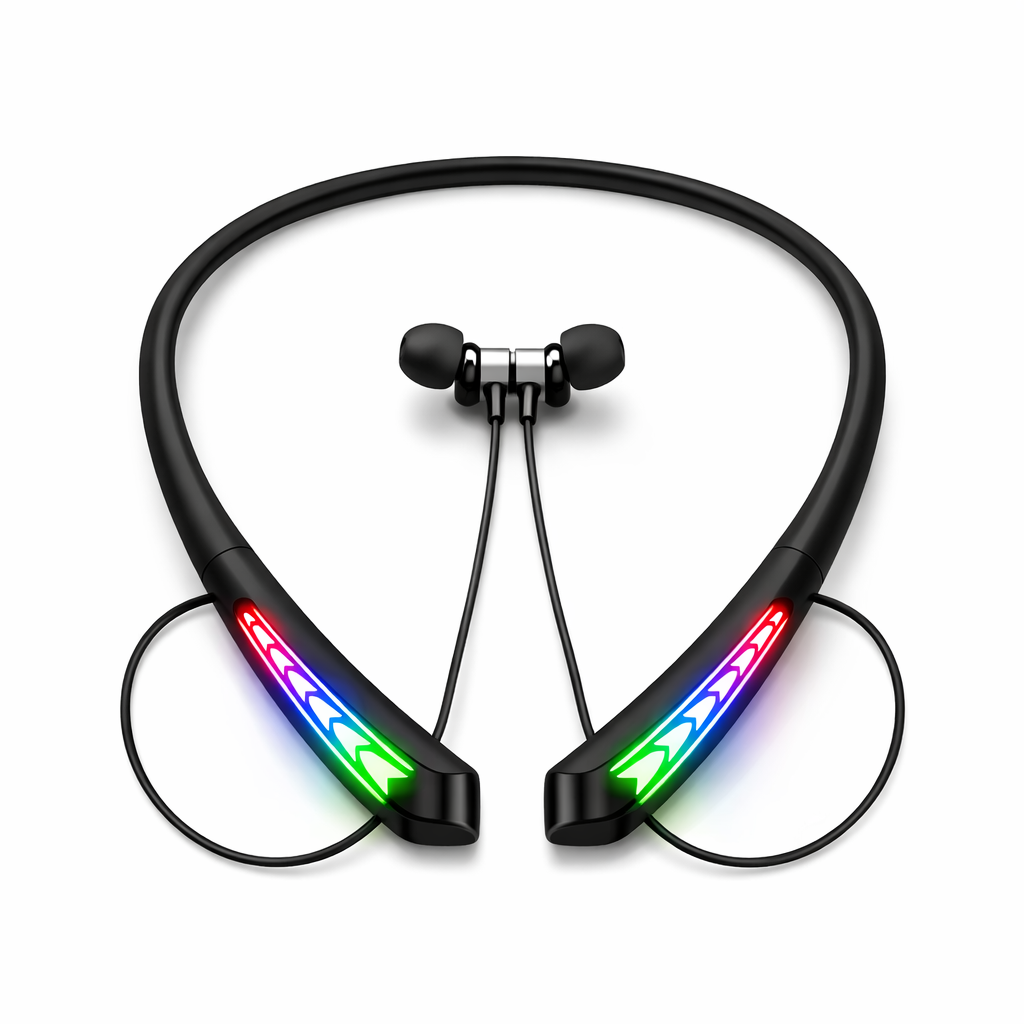 Smart Neckband Headphones Magnetic