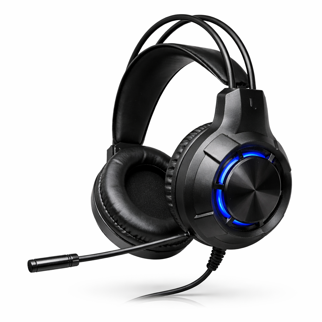 ProX Gaming Headphones with Microphone & RGB Glow